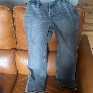 Abercrombie & Fitch ultra high ankle straight jeans. Size 27/4R